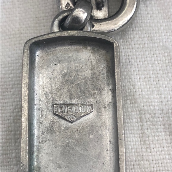 Ben Amun silver toggle pendant necklace - Picture 4 of 6